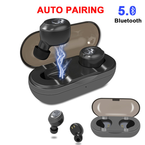 Best selling Bluetooth Earphones V5.0 Wireless Earphone TWS Earbuds IP010-A 500Mah Mini Charging Case Deep Bass Stereo Sound with Mic