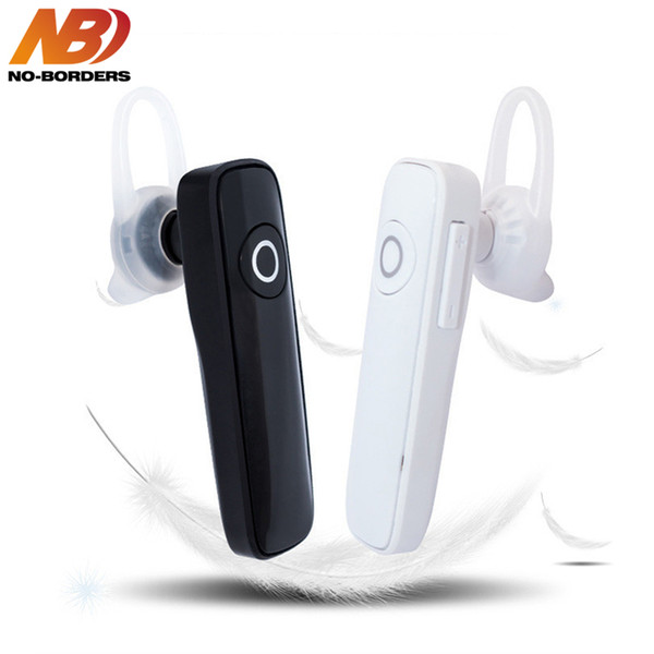 10pcs/lot NO-BORDERS M165 Mini Bluetooth 4.1 Headset Wireless Earphone with Microphone Earbuds Earpiece Headphone for iPhone