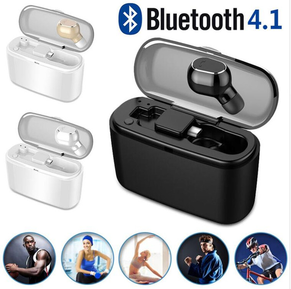 M8 Bluetooth Headphone Noise Cancelling With Mic Mini Earphone Headset Headphones Wireless Headset Stereo Earbuds With Charging Box