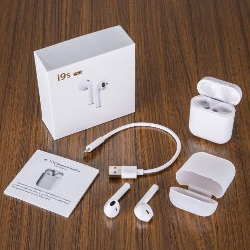 2019 Air Pods wireless earphone i9s tws bluetooths 5.0 headphone stereo wireless earbuds with charging case box