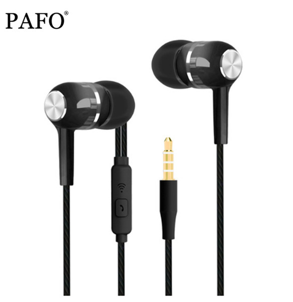 VPB S12 Sport Earphone wholesale Wired Super Bass 3.5mm Crack Earphone Earbud with Microphone Hands Free for Samsung Iphone HTC