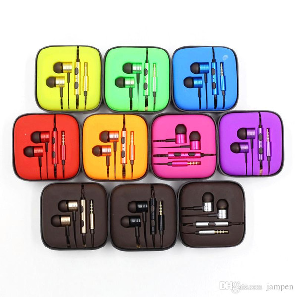 Original metal Mi Piston Earphone Colorful Version In-ear earphone earbuds for XIAOMI Redmi FOR XIAOMI iphone samsung and more