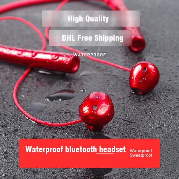 Bluetooth Earphone Sports Wireless Waterproof Headphones Stereo Magnetic Headset Bluetooth v4.2 with Mic for IPhone Xiaomi MP3