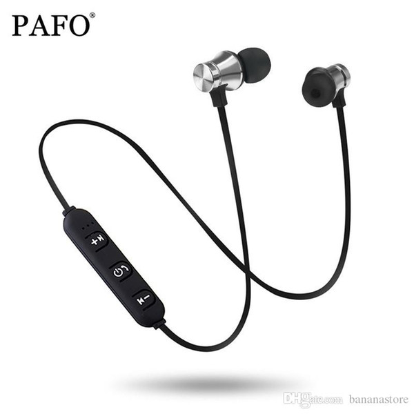 Magnetic Attraction Bluetooth Earphone Waterproof Sport Headphone 4.2 with Charging Cable Young Earphones Build-in Mic