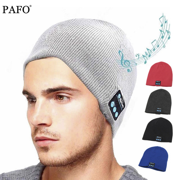 Wireless Bluetooth Headphones Music Hat Smart Caps Headset Earphone Warm Beanies Winter Hat with Speaker Mic for Sport