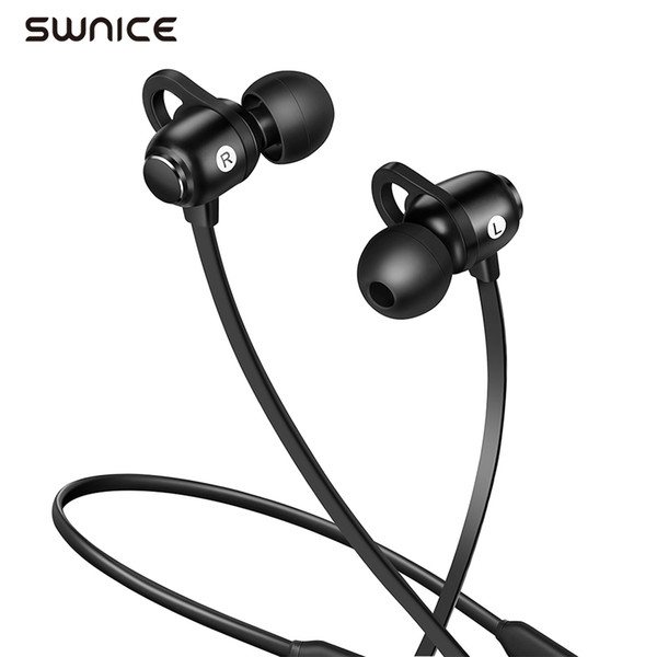 Wholesale Sports Bluetooth Bass Earphones 8H Play time Wireless Headphones Stereo Sound Neckband for Gym Headsets BT In-Ear with Mic