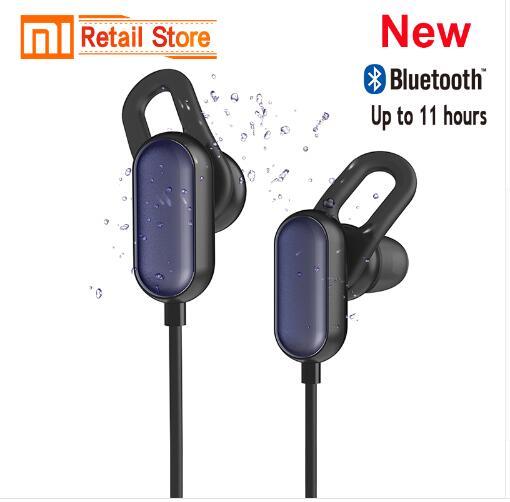 New Original Xiaomi Mi Bluetooth Earphone Headset With Mic Sports Wireless Youth Edition Waterproof For Xiomi iPhone Smartphones