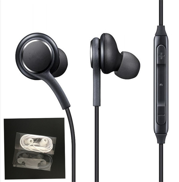 2018 new S8 Headset Genuine Black In-Ear Headphones EO-IG955BSEGWW Earphones Handsfree For Samsung Galaxy S8 & S8 Plus OEM Earbuds