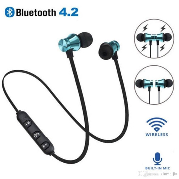 XT11 Magnetic Bluetooth 4.2 Wireless Stereo Headset In-Ear Headphone Earphone