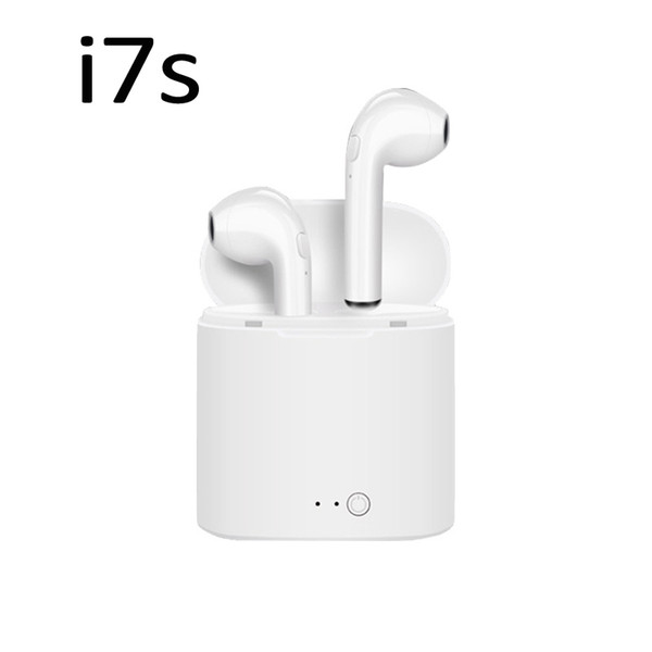 New I7S Wireless Bluetooth Earphone Wireless air Earphones pods With Charging Box Mic Gift for Android IOS Bluetooth Headsets Headphones