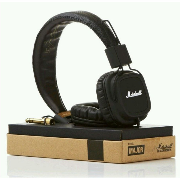 Marshall Major headphones With Mic Deep Bass DJ Hi-Fi Headphone HiFi Headset Professional DJ Monitor Headphone