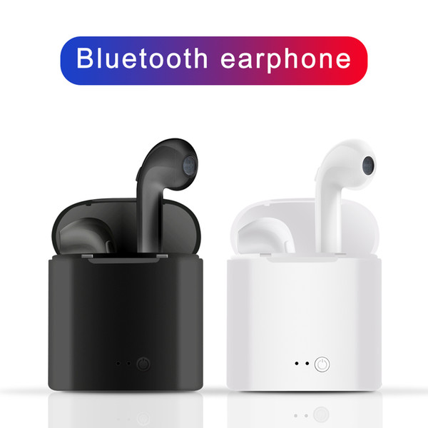 i7s TWS Mini Wireless Bluetooth Earphone Stereo Earbud Headset With Charging Box Mic For All Smart phone