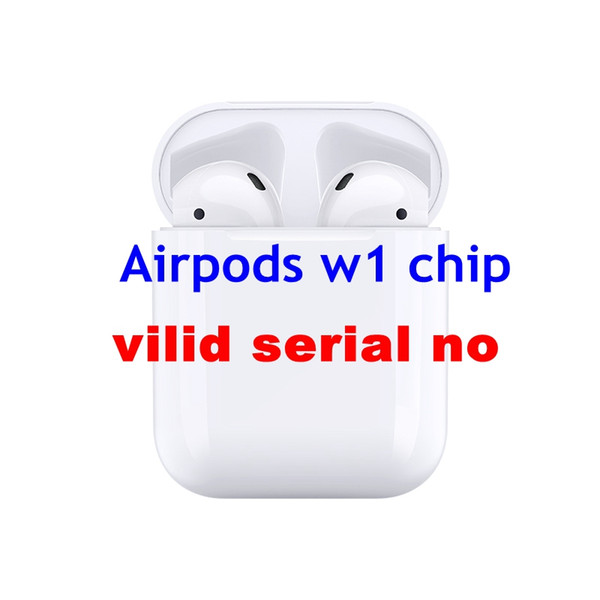 w1 earphones For AirPods Wireless Headphones w1 chip As SuperCopy air Pods Works Touch Voice Control High Quality for iphone 6 7 8 9 x xs