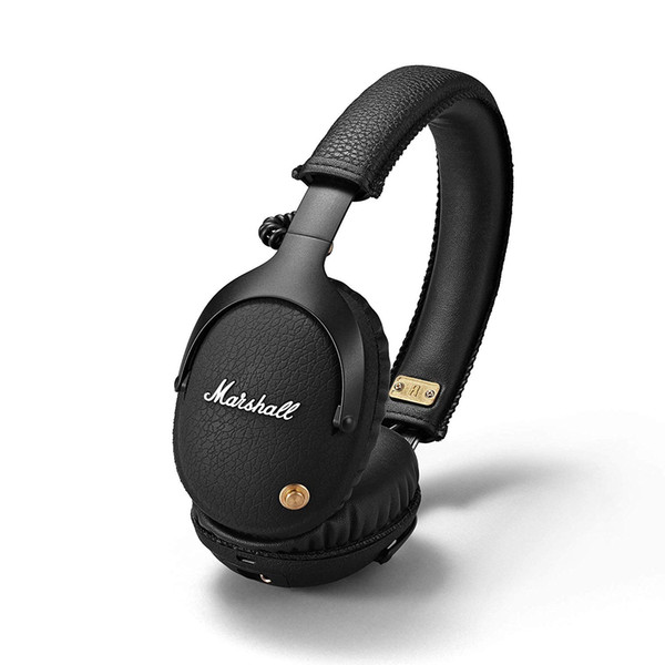 Marshall Monitor Bluetooth Headphones with Mic Deep Bass DJ Hifi Headset Professional Studio Noise Cancelling Headphones