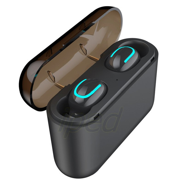 HBQ Q32 Bluetooth Wireless Earphone Stereo Earbuds TWS Twins Gaming Earphone Waterproof Smart Touch with Microphone 1500mAh Charging Box