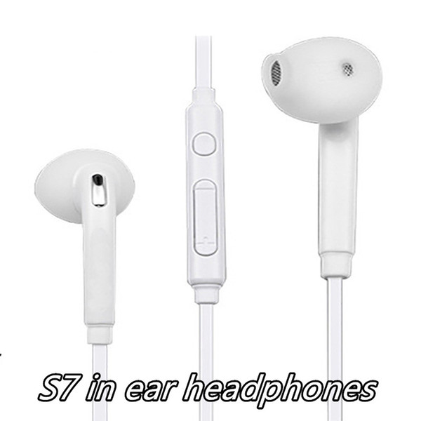 3.5mm In-Ear Earphones Headphones With Mic Original Quality Earphones For S7 S6 edge Galaxy Headphone For Iphone samsung android