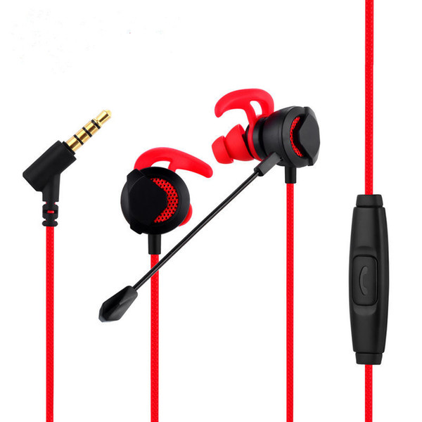 Wired headphones DP-CJ01 Stereo phone computer Gaming Headsets gaming In-ear drive-by-wire earbuds E-sports live streaming microphone