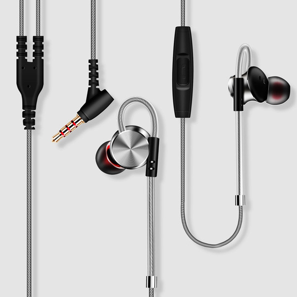 M3 In-ear waterproof Headphones Headset 3.5mm jack niosy cancelling build-in microphone sports earphone for iphone andriod phone