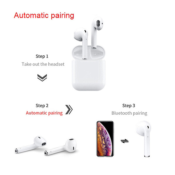 TWS smart-wireless headphones V5.0 stealth mini HD sound quality touch control support Siri start automatic pairing factory direct sale