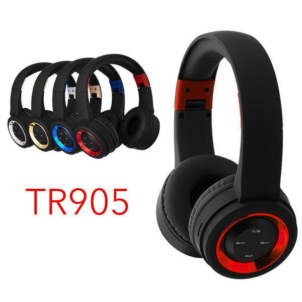 Wireless Bluetooth Headphones high quality stereo sound With Card earphone head-mounted Foldable Headset universal mobile phone calls mic