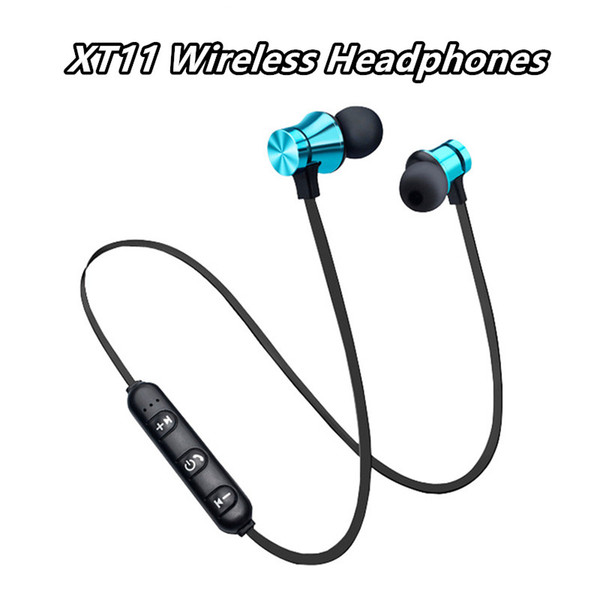 Newest Bluetooth Headphones Magnetic Wireless Running Sport Earphones Headset BT 4.2 with Mic MP3 Earbud For IPhone Smartphones