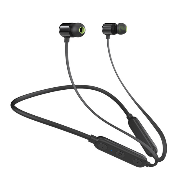 W8 Wireless Stereo Earphones Magnetic Bluetooth Headphone Neckband Bluetooth 4.2 Sport Headset Running with Mic For iPhone Samsung android