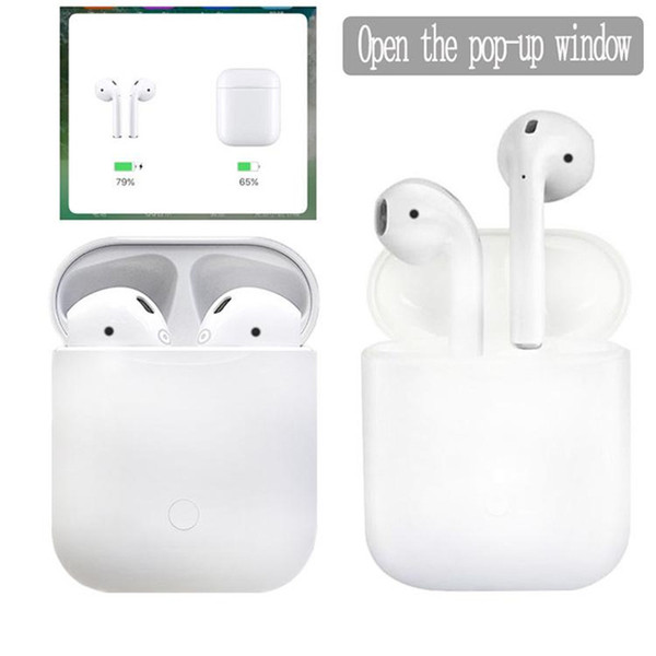 New TWS Bluetooth 5.0 headphones LK-TE9 Earbuds activate siri Wireless Earphones Support Touch Control Wireless Charging Binaural Calling