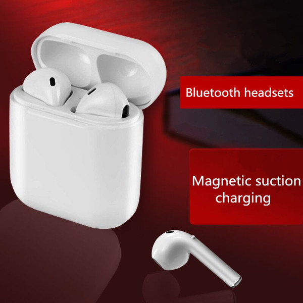 TWS Wireless Bluetooth Headphones Earbuds Earphones with Charging Box Twins Mini Bluetooth Earbuds for i7/8/9s IOS Android with Retail