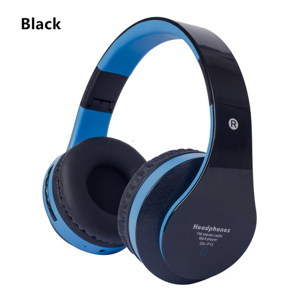 Wireless bluetooth Foldable Headphone SN-P13 head-mounted Headsets with high quality stereo sound headphones Earphones V 4.0 with free ship