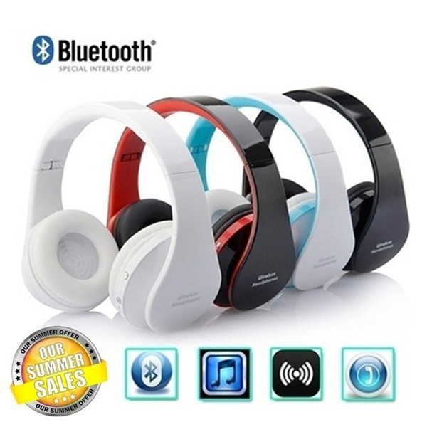 NX-8252 Stereo Bluetooth Headset Sports Headset Heavy Bass Wireless Stereo Headphone with Bluetooth Function for iPhone X Plus IOS Andriod