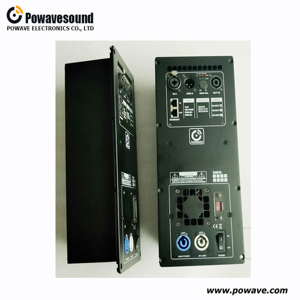 Active subwoofer speaker amplifier module with DSP and line array speaker system available