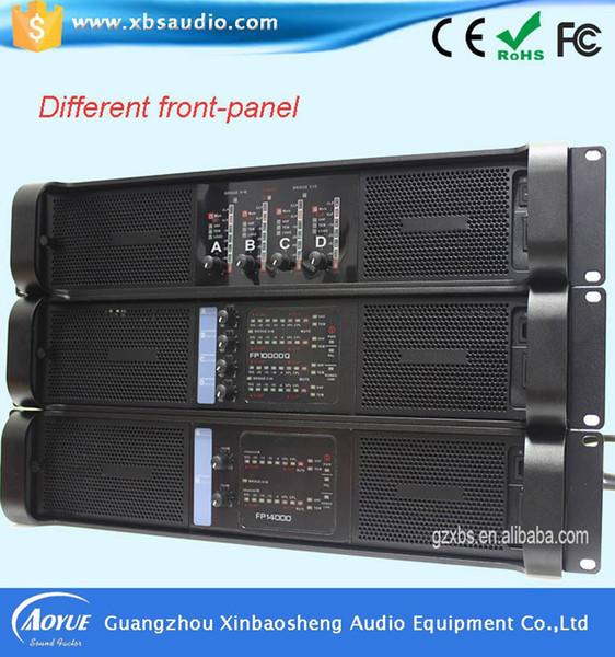 factory Direct selling 4channels Power Amplifier, 2200W*4 Fp20000q Professional Amplifier, Stereo Amplifier with three years warranty