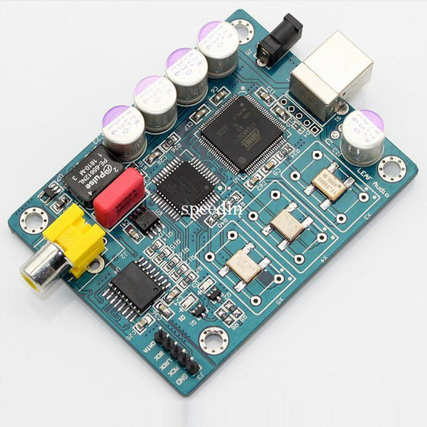 Freeshipping NEW Amanero USB IIS digital interface ATSAM3U1C + XC2C64A + WM8805 coaxial I2S DSD output amplifier board