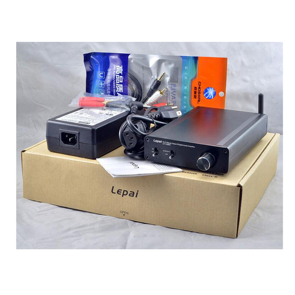 Lepy 7498E Plus Bluetooth Hi-Fi Audio Power Amplifier Stereo Super Bass with Drawing Technology and Power Supply