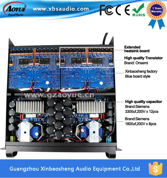 free shipping microphone amplifier New harga power amplifier Fp20000q --2200W *4, digital tv signal amplifier for subwoofer