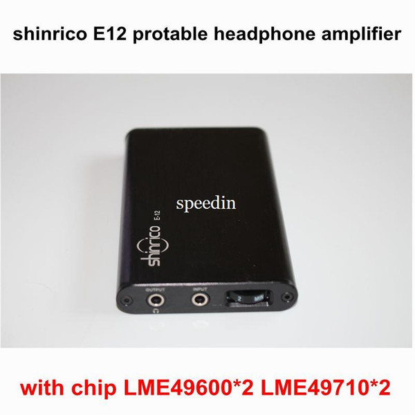 Freeshipping LME49600 chip mini earphone amplifier mini portable audio headphone amplifier