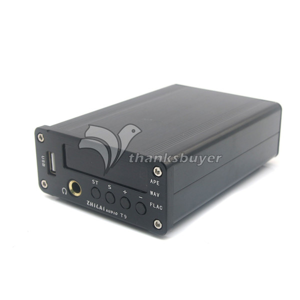 Freeshipping Music Decoding Player HIFI Headphone Amplifier Support USB MP3 Coaxial Optical Fiber Digital Signal Output