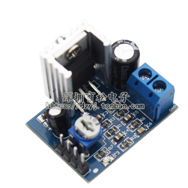 TDA2030 Power Amplifier Module 12V TDA2030A Audio Amplifier Modules 18W Mono Block Amp with 10K Adjustable Resistor