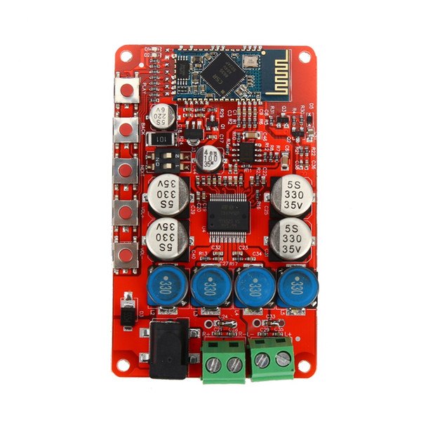 Freeshipping Wireless Bluetooth 4.0 Audio Receiver Digital TDA7492P 25W+25W Amplifier Board