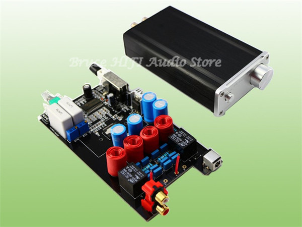 DIY049 Finished 80W+80W HiFi 2.0 TC2000+STA508 Class D Digital Power Amplifier Home Audio Amplifier