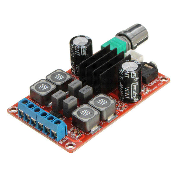 New Arrival 2x50W Digital Power Amplifier Board 5V To 24V Dual Channel Stereo AMP TPA3116D2 wholesale