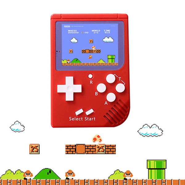 Rechargeable Mini Retro Portable Handheld Game Console 8 Bit 2.5 inch LCD Color Video Game Player Built in Lithium Battery