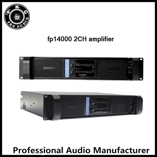 Fedex and DHL shipping Top-selling Lab Gruppen fp14000 power amplifier 2400W 2 channel at 8ohm high power amplifier