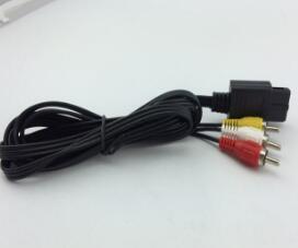 180cm AV TV RCA Video Cord Cable For game cube/for SNES GameCube/for Nintendo for N64 64 Wholesale Store 500ps/lot