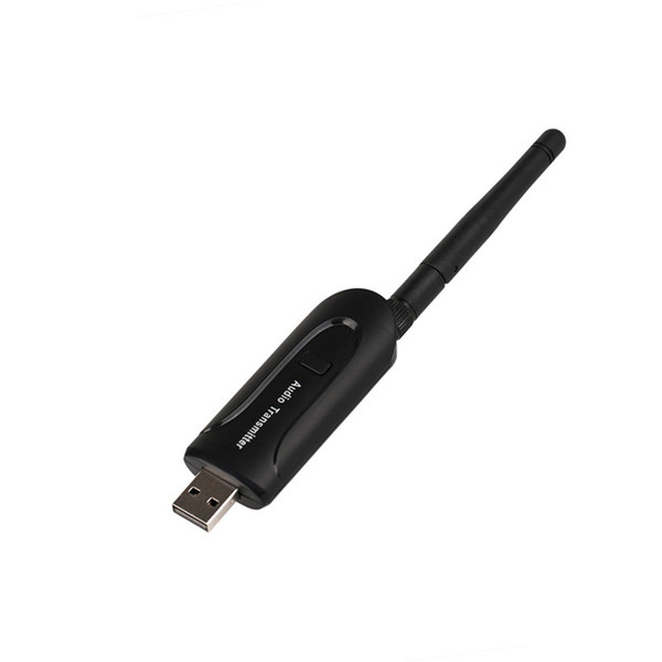 Bluetooth Transmitter Wireless Audio Stereo Adapter For PC Laptop TV Headphones With 3.5mm Output External Antenna