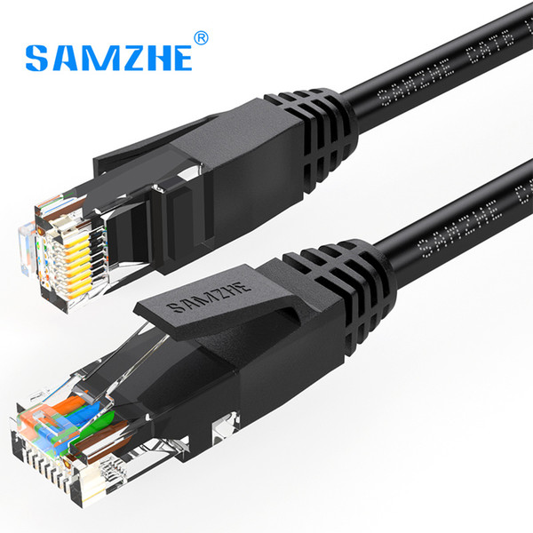 DHgate Cat6 Ethernet Patch Cable - RJ45 Computer,PS2,PS3,XBox Networking LAN Cords 0.5/1/1.5/2/3/5/8/10/12/15/20/25/30/40/50/80m