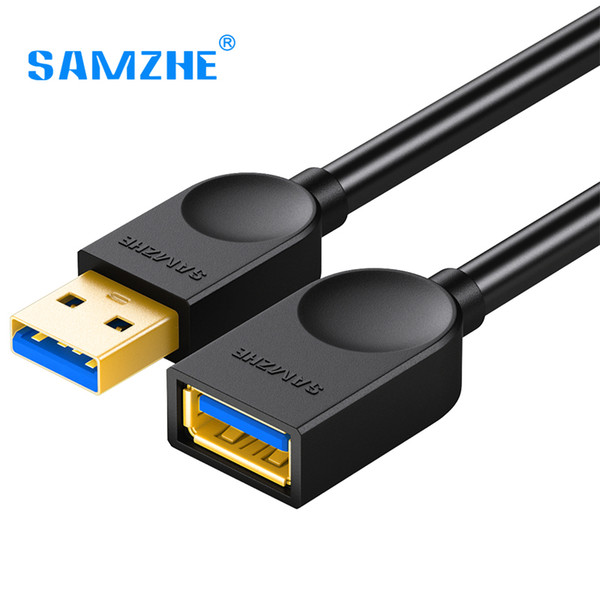 DHgate USB3.0 Extension AM/AF A Male to A Female Cable 0.5m/1m/1.5m/2m/3m Phone USB Data and Charging Sync Transmission Cable