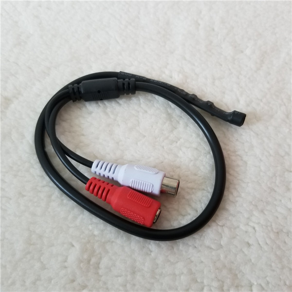 Utra-Mini Profecssional Noise Reduction Cable 3 Wire Connection for Pickup Security Monitor Microphone