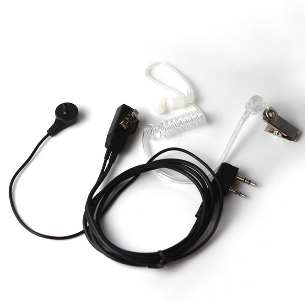 Air Tube Headset 2 Pin Earpiece Surveillance Earphone for Baofeng UV 5R 5X Kenwood Two Way Radio Walie Talkie