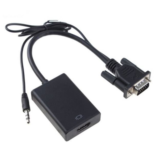 VGA TO HDMI Cross border VGA converter HDMI mother Adapter Converter conversion line compact, plug and play